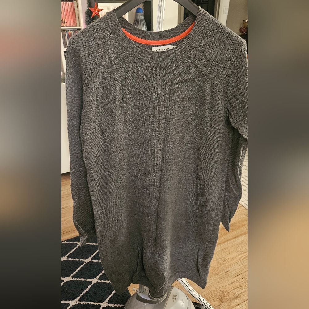 Gray Knit Sweater